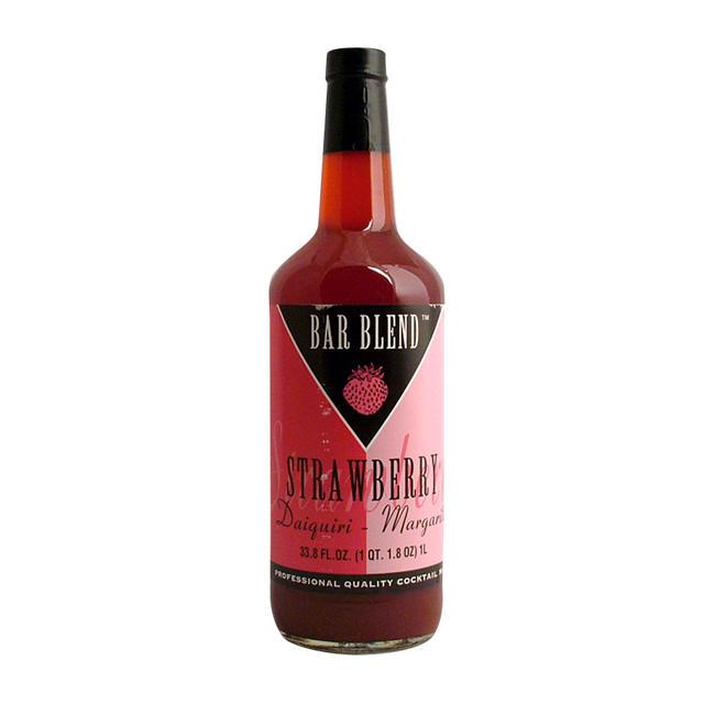 Bar Blend Margarita Strawberry – 1 ltr Case | Houston's, Inc.