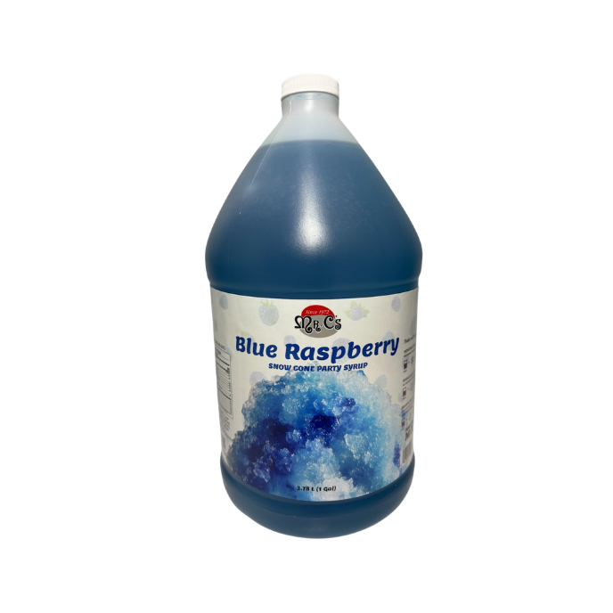 Mr. C's Snow Cone Syrup Blue Raspberry