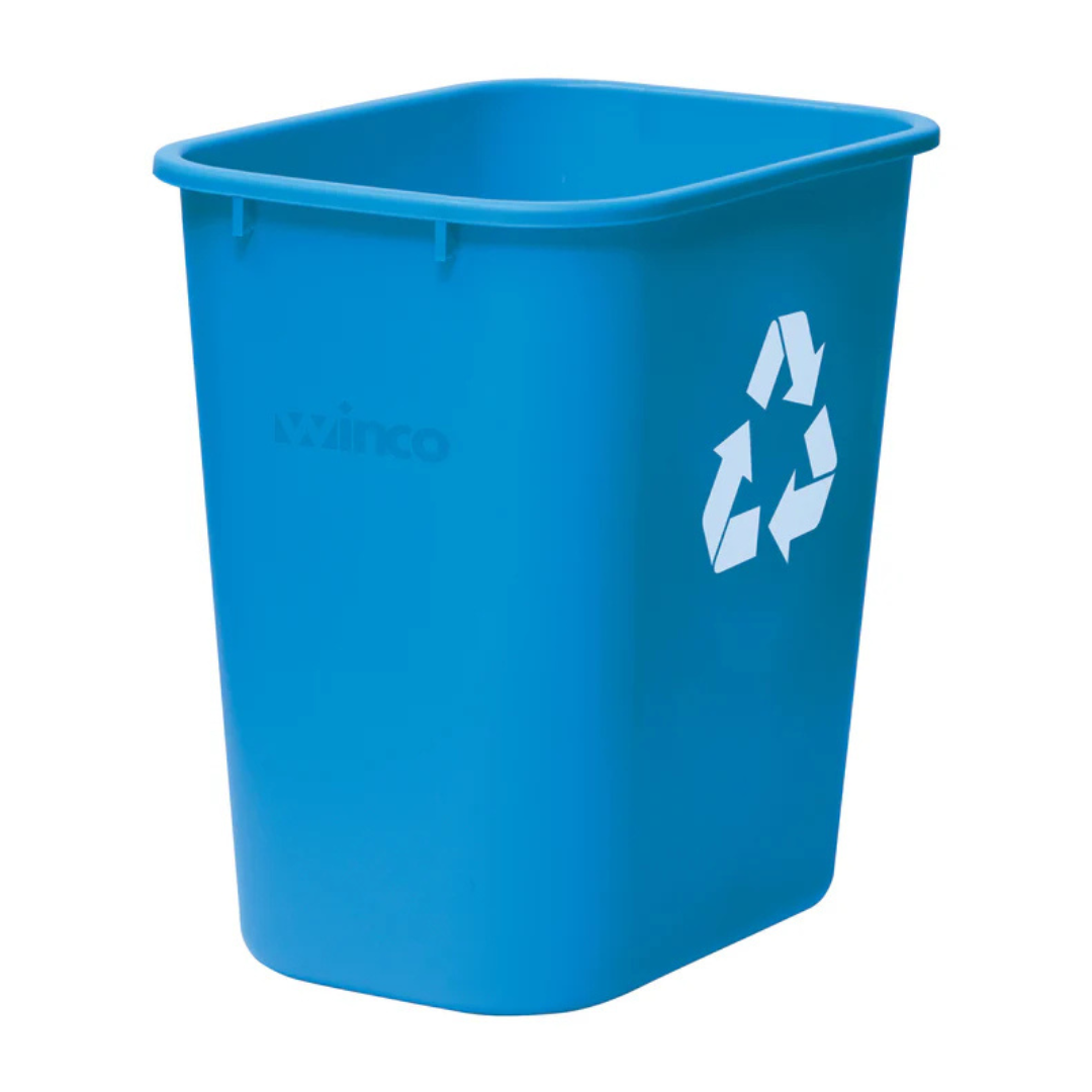 Recycle Basket Blue 28qt
