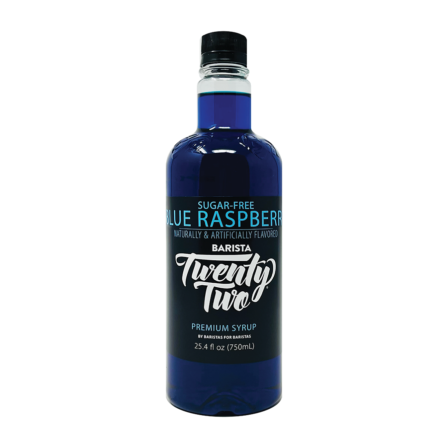 Barista 22 Blue Raspberry Sugar Free Syrup | Houston's, Inc.