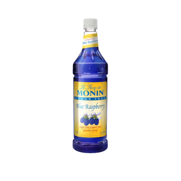 Monin Blue Raspberry Sugar Free Syrup PET